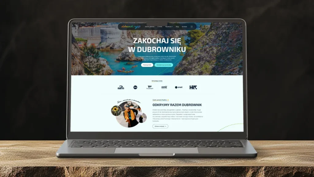 Strona internetowe dla Przewodnik Dubrownik