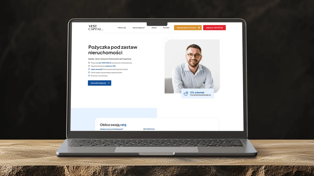 Realizacja dla - Vest Capital